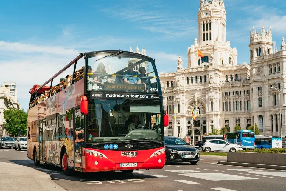 Map & Schedules - Madrid Hop On Hop Off Bus Tour (2024) | Madrid City Tour